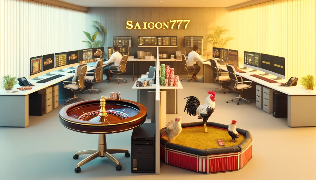 Đá gà đỉnh cao tại Saigon777 Casino